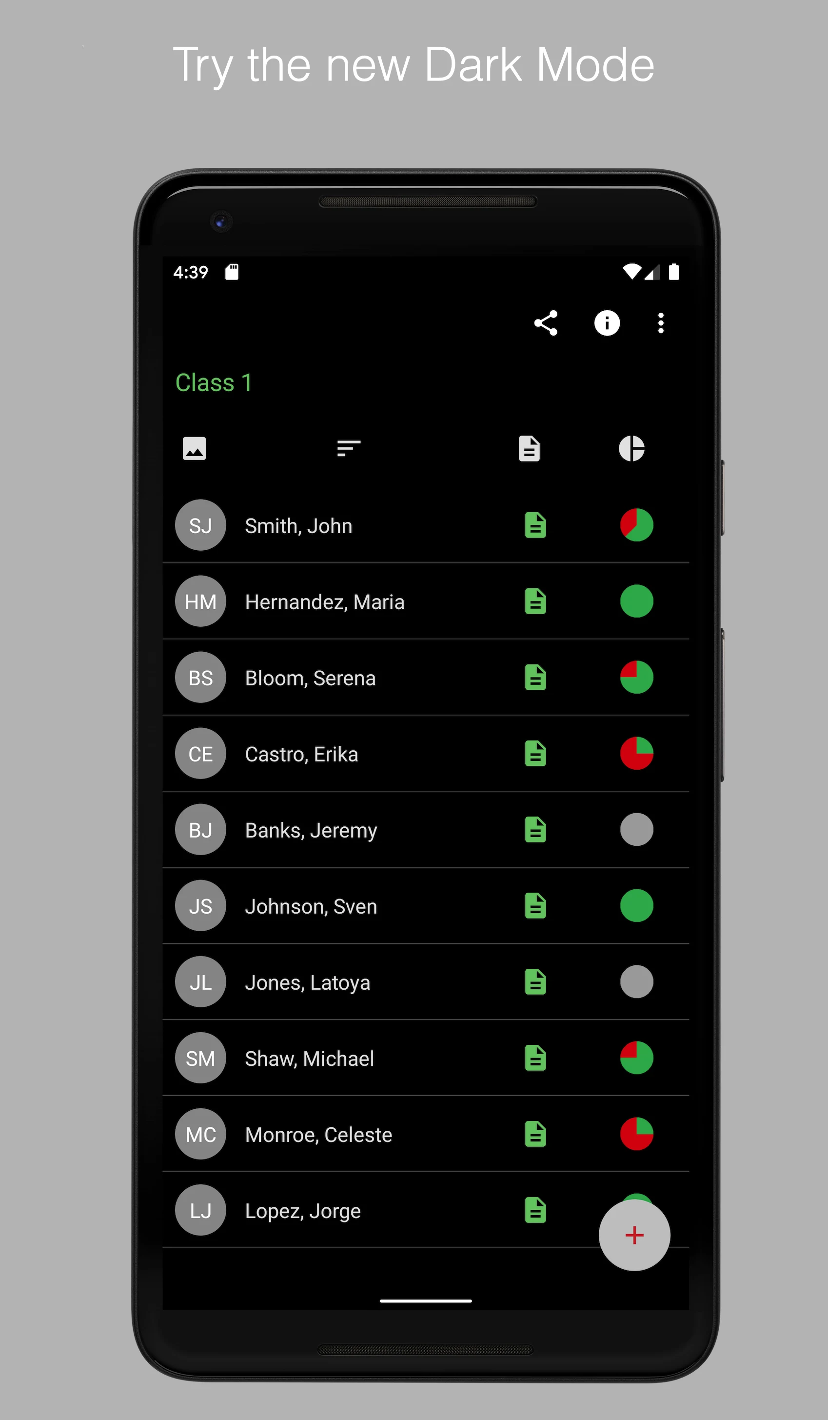 Teacher Notes screenshot